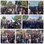 طنین فریاد «لبیک یا حسین» در پیاده‌روی باشکوه دلدادگان حسینی نیشابور