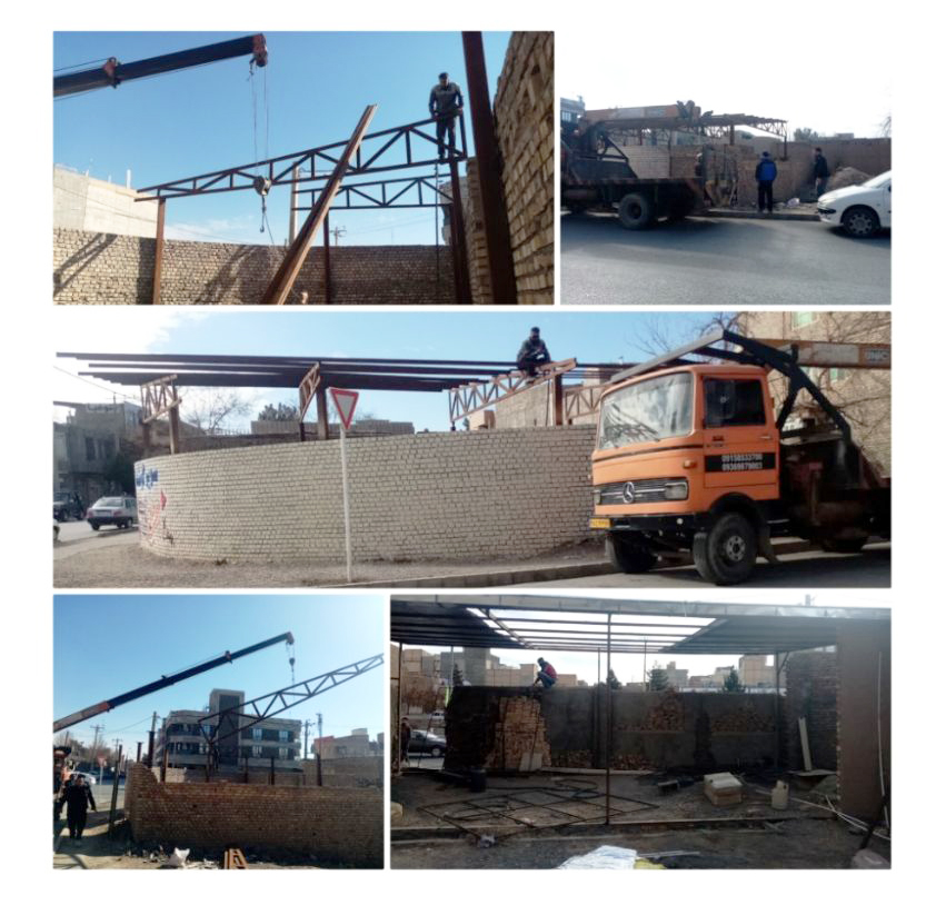 تخریب دو مورد ساخت و ساز غیرمجاز در نیشابور