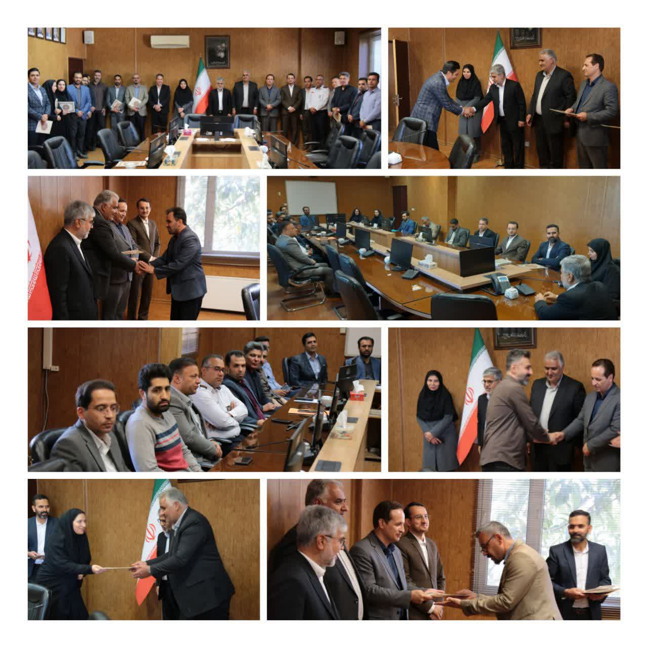 تجلیل از کارمندان نمونه سال ۱۴۰۴ شهرداری نیشابور