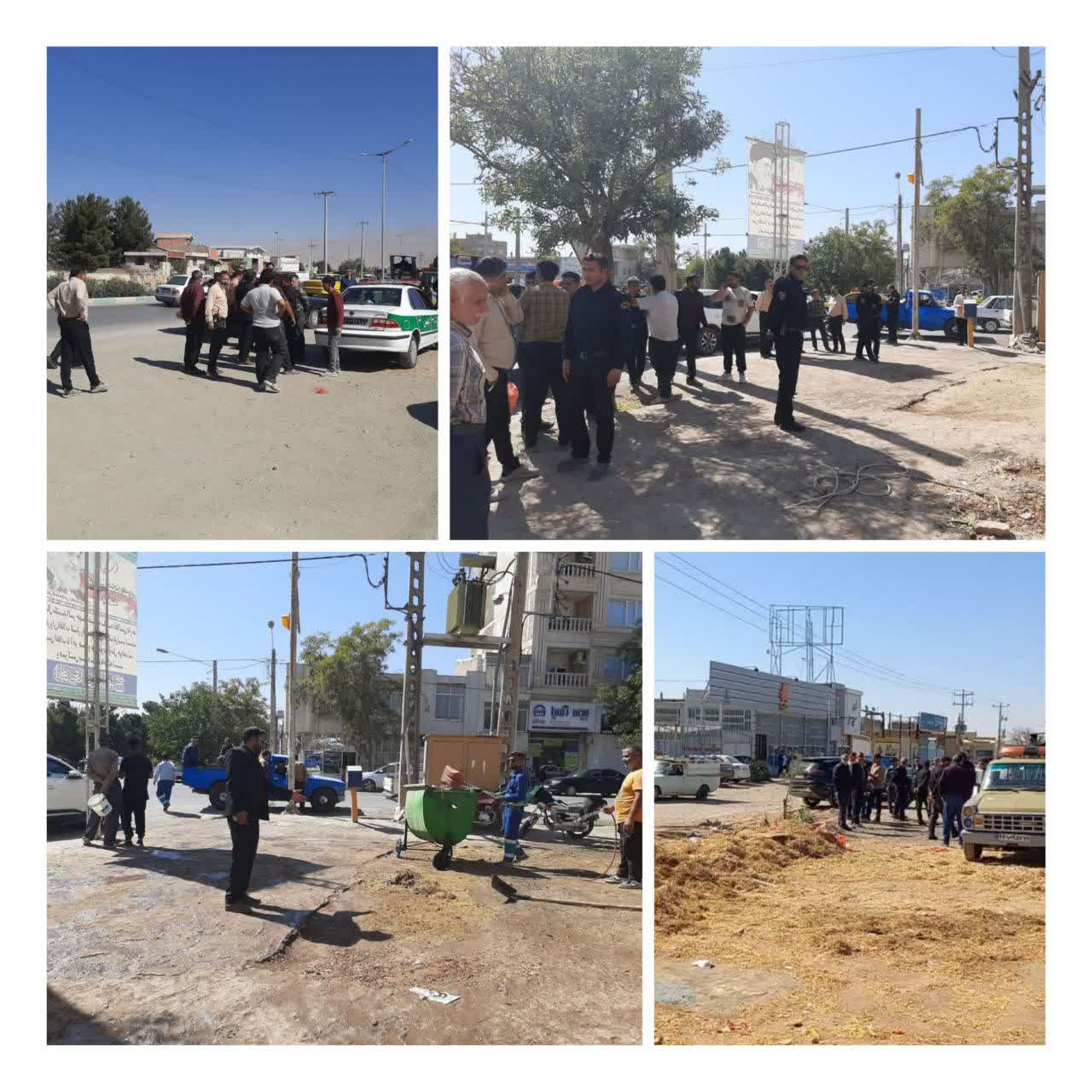 💠 رفع سد معبر در نقاط پرتردد نیشابور