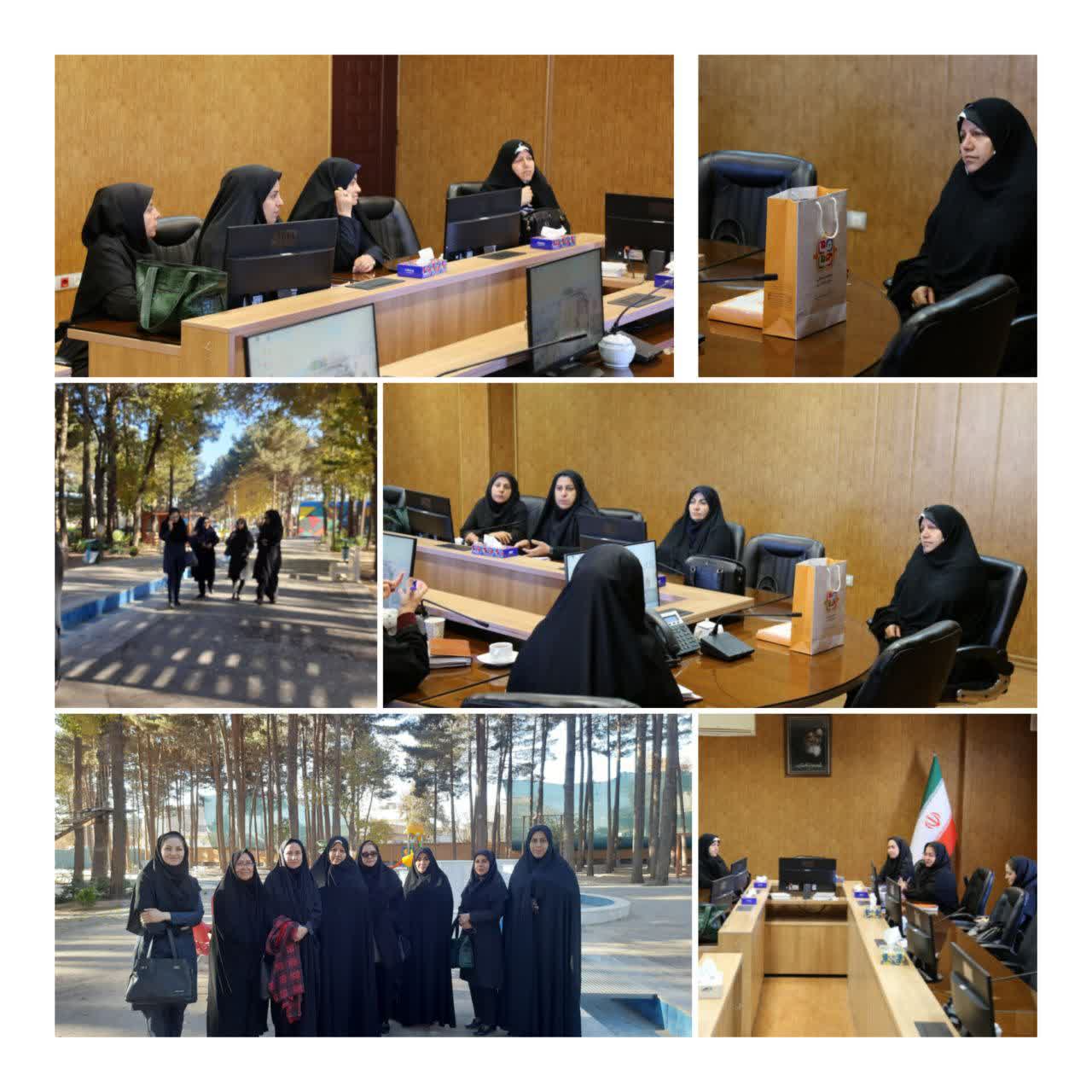 بازدید مشاور امور بانوان شهردار مشهد از پارک بانوان نیشابور