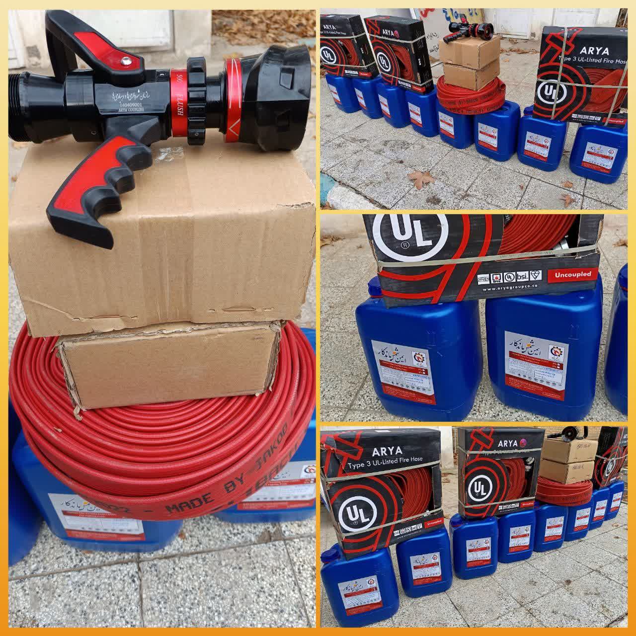 اختصاص تجهیزات اطفای حریق به ارزش ۱۵ میلیارد ریال به آتش‌نشانی نیشابور