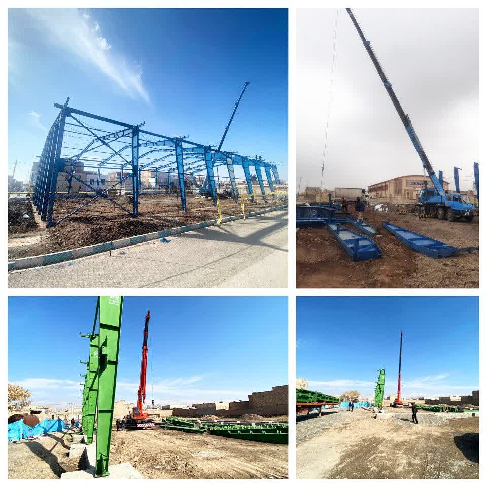 اجرای همزمان دو سالن چندمنظوره در نیشابور