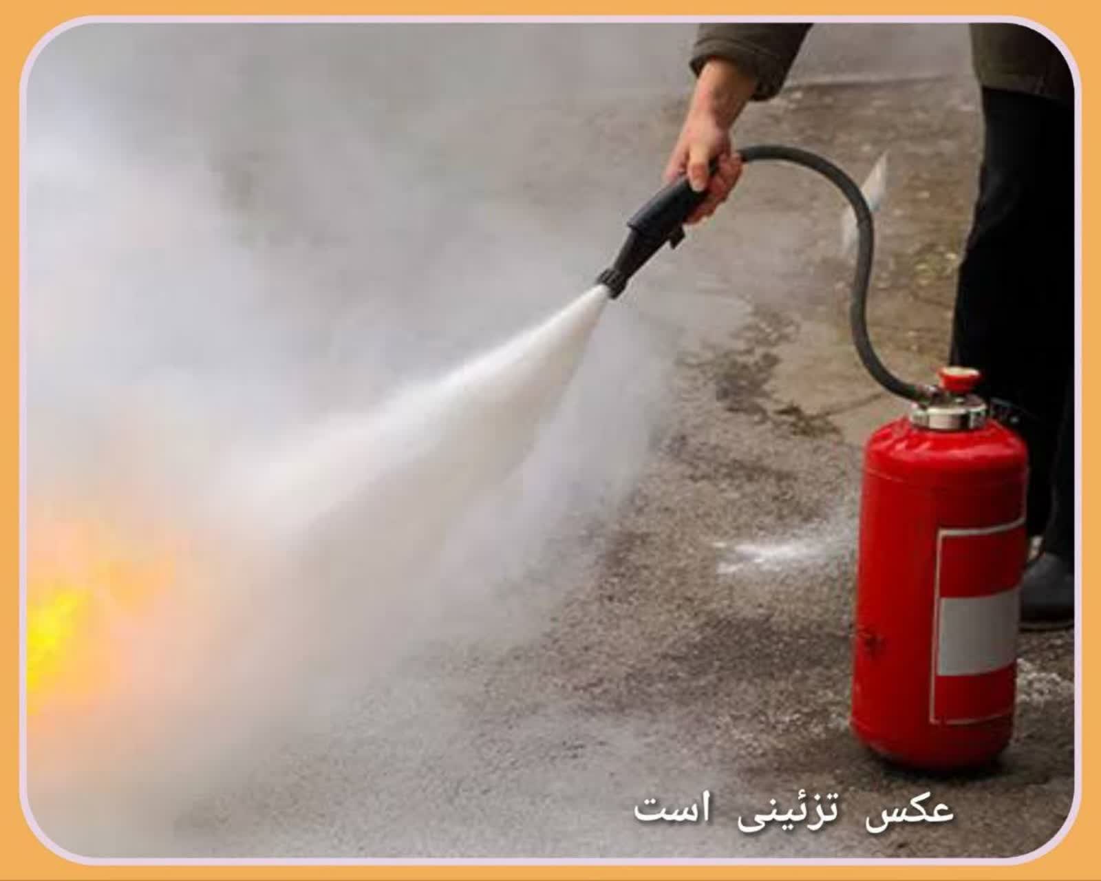 اقدام به موقع رییس سازمان آتش نشانی