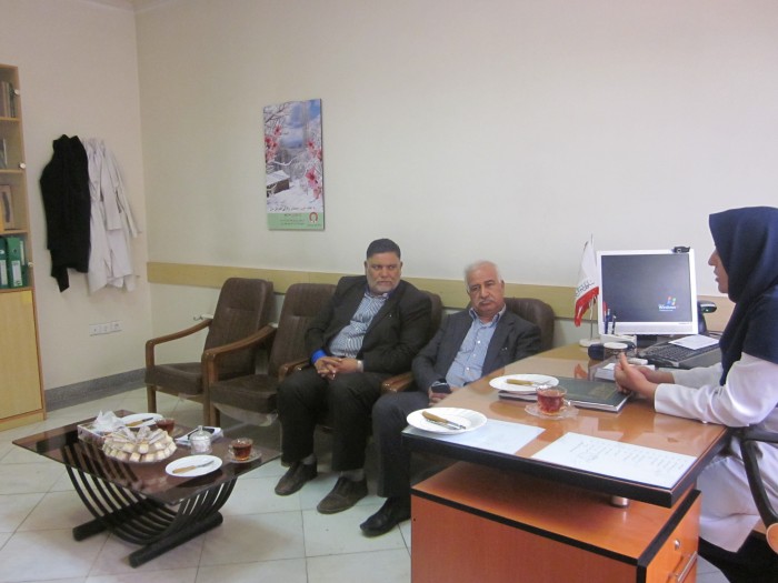 بازدید شهردار و دوتن از  اعضای شورا ی اسلامی شهر نیشابور از پایگاه انتقال خون شهرستان