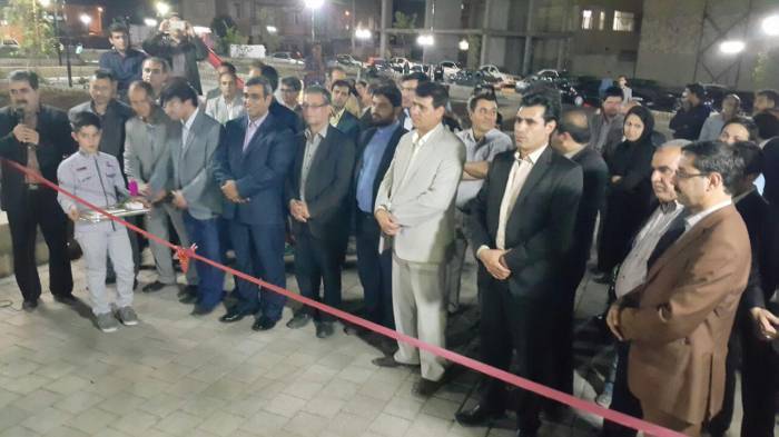 افتتاح سه باب بوستان در شهر نیشابور