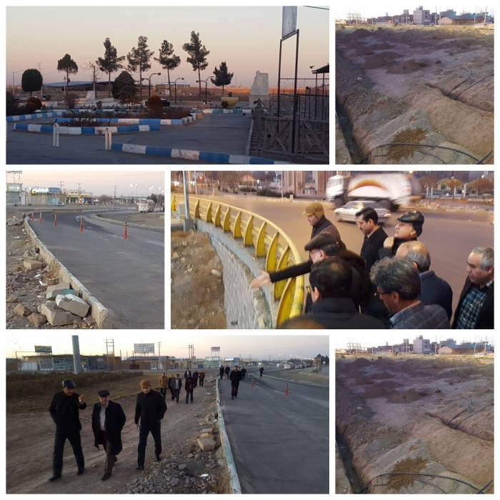 بازدید سحرگاهی و هفتگی شهردار و مدیران شهرداری