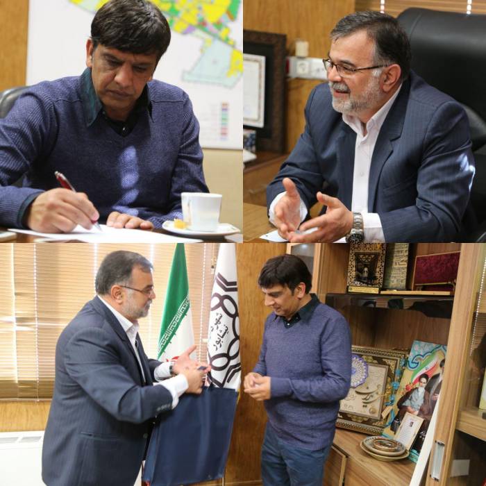 مصاحبه سردبیر یکی از نشریات مهم پاکستان با شهردار نیشابور 