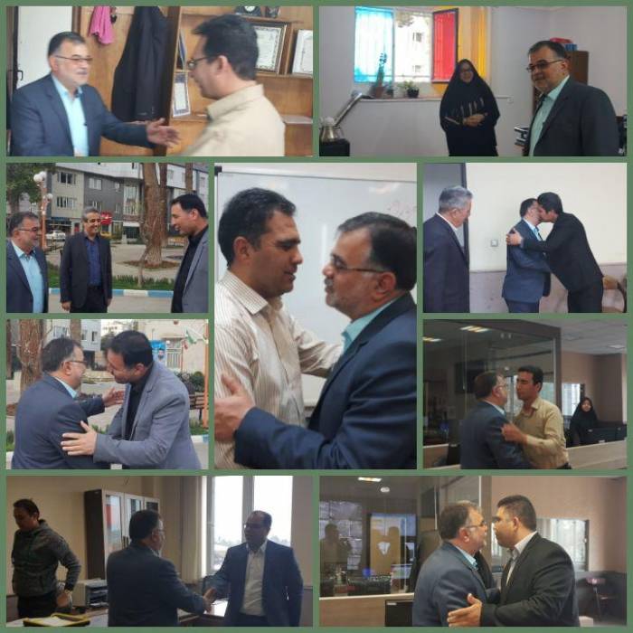 دید و بازدید نوروزی شهردار نیشابور با کارکنان ستاد