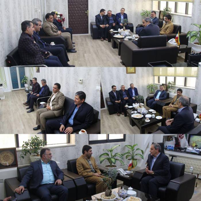 دیدار نوروزی مهندس تاجیک مدیرکل مناطق نمونه گردشگری کشور