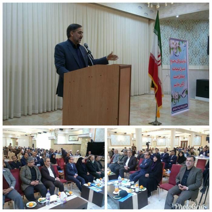 آئین آغاز ساخت دفتر خبری صداوسیما در نیشابور 