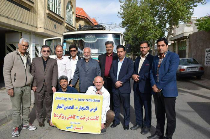 دوچرخه سوران طبیعت دوست نیشابوری مسیر نیشابور به عتبات عالیات را رکاب می زنند