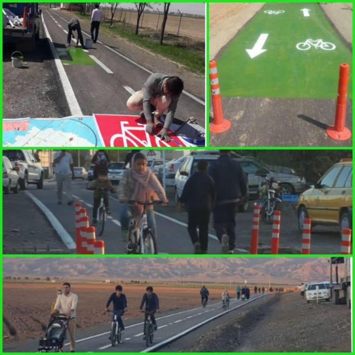 افتتاح اولین جاده اختصاصی دوچرخه سواری به همت شهرداری نیشابور