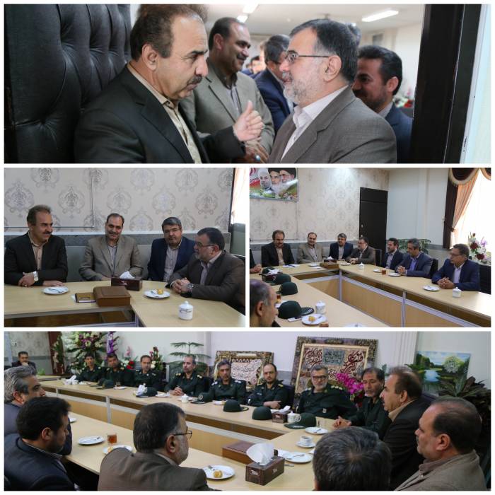 دیدار شهردار و مدیران شهرداری با معاون مدیرکل و مدیر آموزش و پرورش شهرستان نیشابور به مناسبت روز معلم