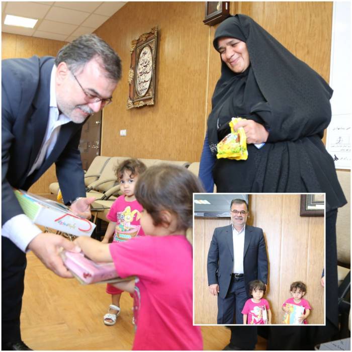 تقدیر شهردار نیشابور از دو خردسال نیشابوری