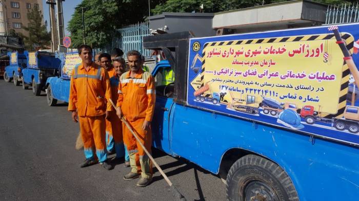 آغاز طرح اورژانس خدمات شهری توسط شهرداری نیشابور